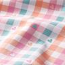 Flanelle coton Carreaux diagonaux avec cœurs | by Poppy – blanc/saumon,  thumbnail number 2
