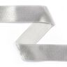 Ruban satin doubleface - argenté,  thumbnail number 1