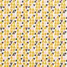 Tissu en coton Cretonne mini-triangles – rose clair/jaune curry,  thumbnail number 1