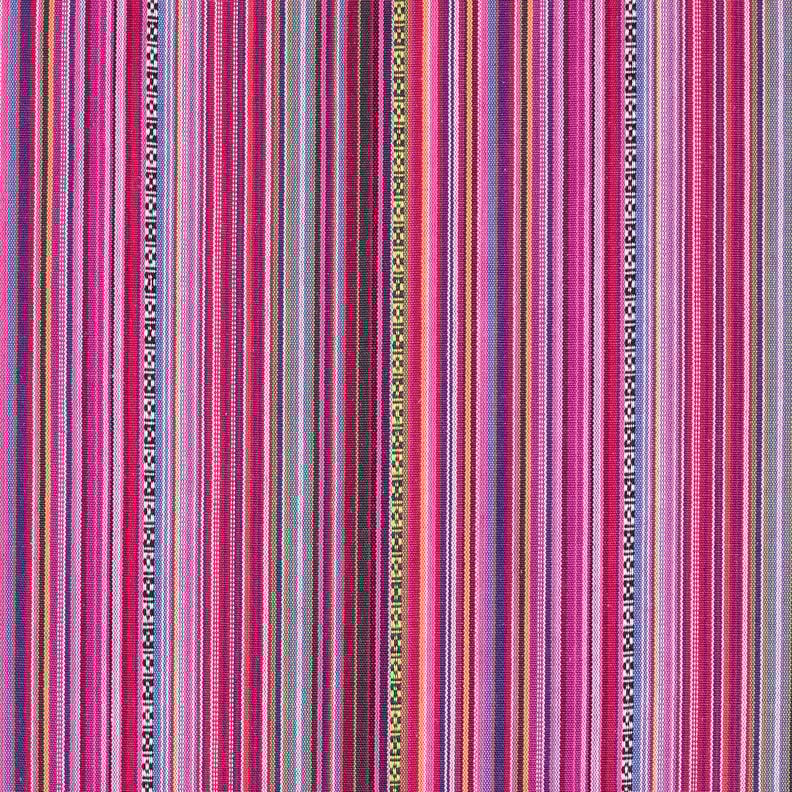 Tissu de décoration Jacquard Rayures fines – pourpre/baies,  image number 1