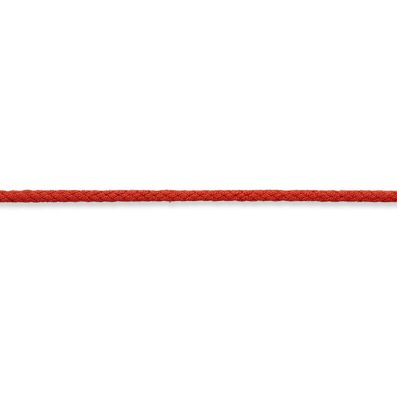 Cordon en coton [Ø 3 mm] – carmin,  image number 2