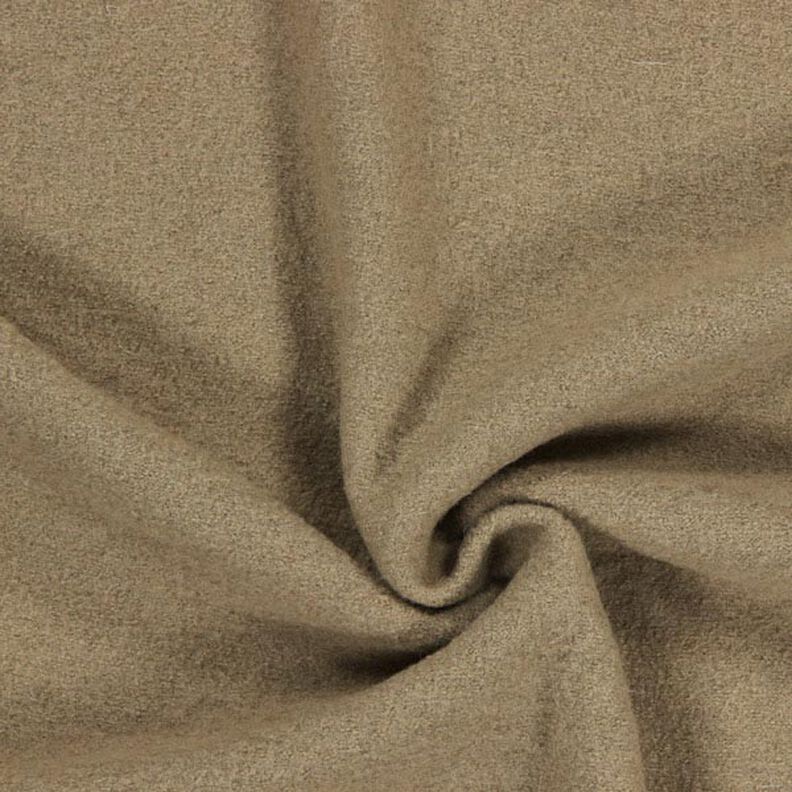 Loden de laine foulé – beige,  image number 1