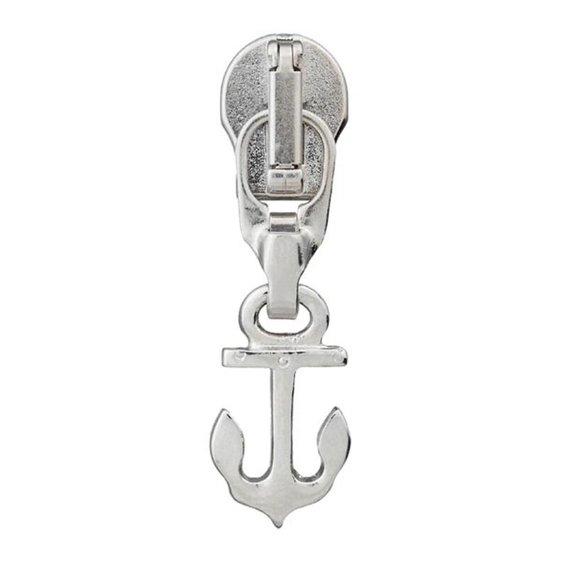 Ancrage pour curseur de fermeture éclair, 5 mm | Prym – argent métallique,  image number 1