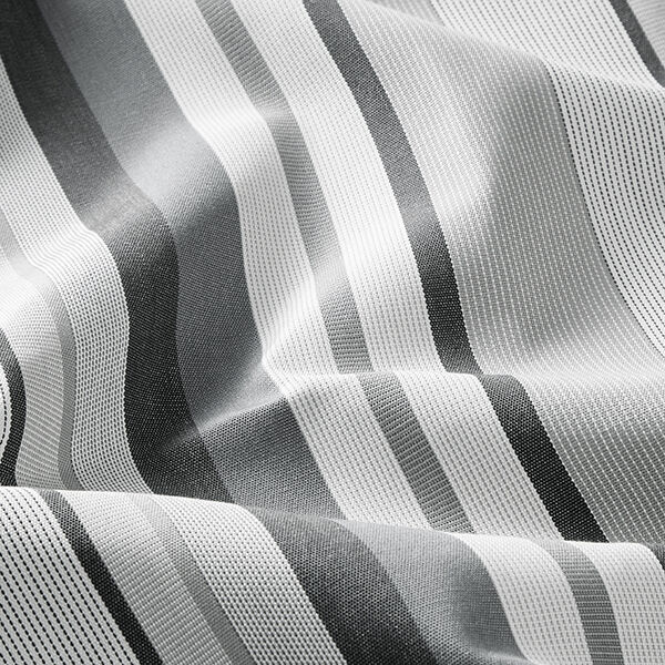 Tissu d’extérieur Canvas Rayures – gris, image number 2