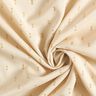 Tissu en viscose gouttes scintillantes – sable,  thumbnail number 4
