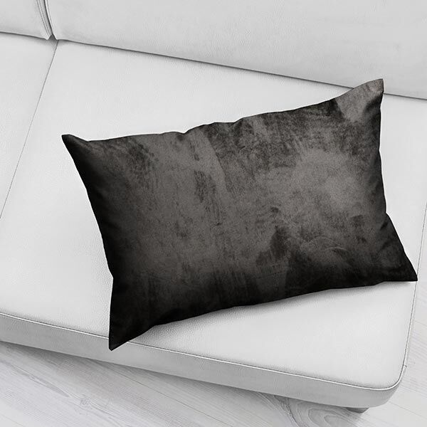 Tissu de décoration Velours – noir,  image number 5