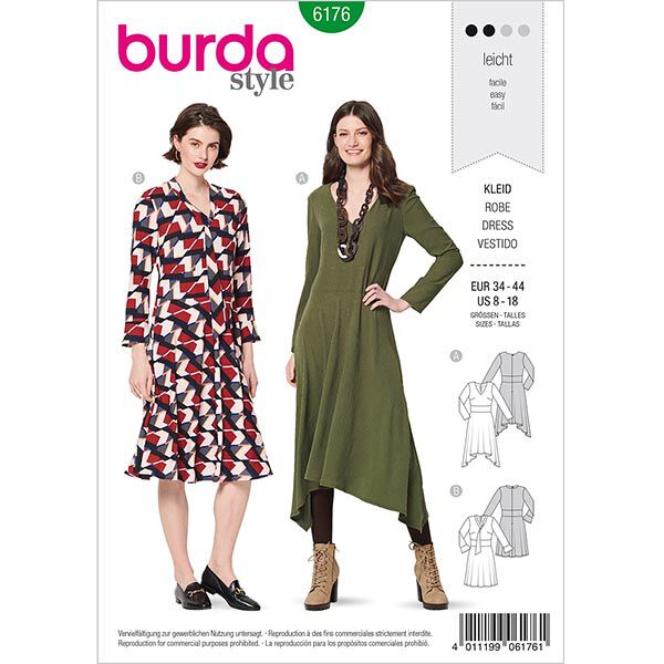 Robe, Burda 6176 | 34-44, image number 1