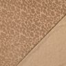 Tissu éponge Stretch Léopard  – marron clair,  thumbnail number 4