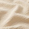 Tissu double gaze de coton dobby – nature,  thumbnail number 2