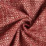 Tissu de revêtement tissu aspect bouclé coloré – rouge bordeaux/crème,  thumbnail number 1