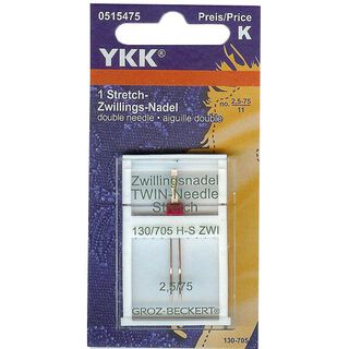 Aiguille double stretch [NM 2,5/75] | YKK, 