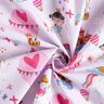 Tissu en coton Cretonne Princesse – violet pastel,  thumbnail number 3