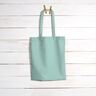 Coton enduit petits pois – bleu aqua,  thumbnail number 7