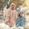 Tissu pour vestes de pluie uni – vieux rose clair,  thumbnail number 7