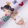 Tissu en coton Cretonne Princesse – violet pastel,  thumbnail number 4