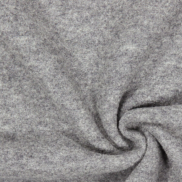 Loden de laine foulé – gris,  image number 1
