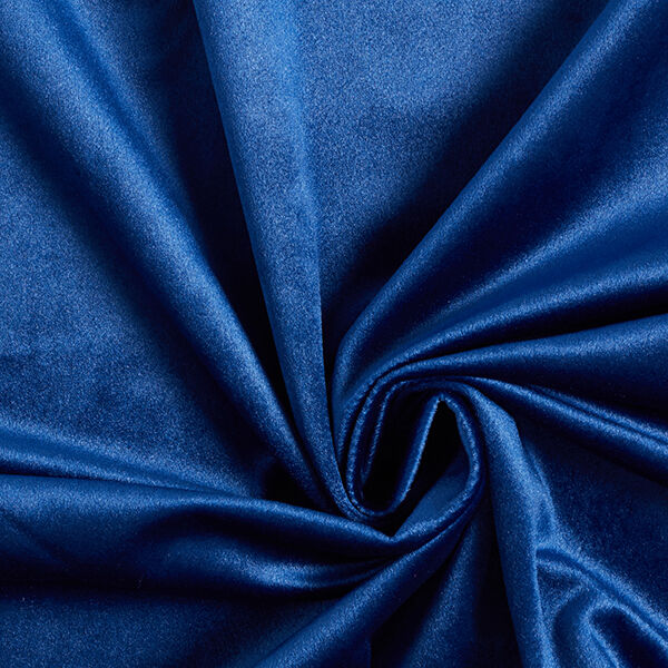 Tissu de décoration Velours – bleu marine,  image number 1