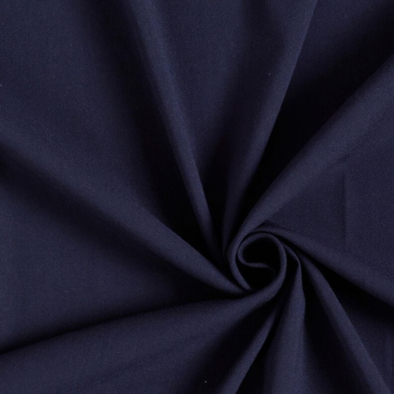 Viscose Stretch Uni – bleu marine,  image number 1