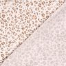 Tissu double gaze de coton Motif léopard aquarelle Impression numérique – ivoire,  thumbnail number 4