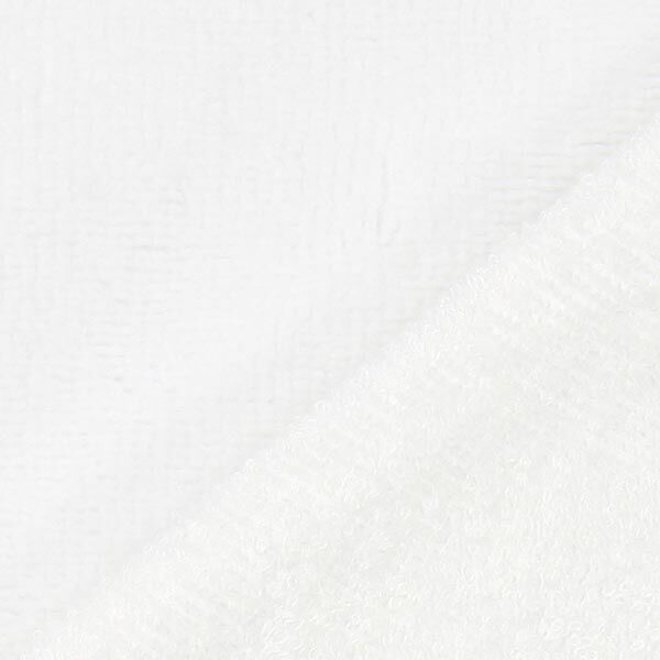 Tissu éponge Bambou  – blanc – Échantillon,  image number 3