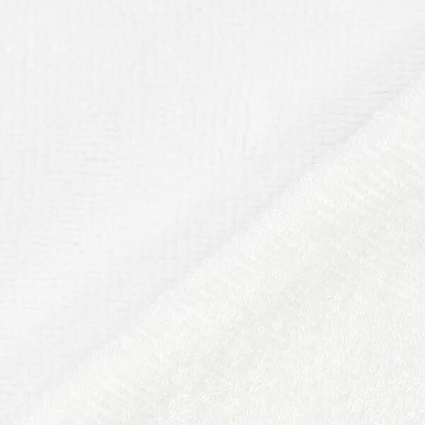 Tissu éponge Bambou – blanc – Échantillon, image number 3