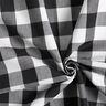 Tissu pour chemise großes Bäckerkaro – blanc/noir,  thumbnail number 3