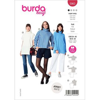 Pull-over | Burda 5963 | 34-48, 