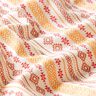 Tissu en coton cretonne Ethno – moutarde/beige,  thumbnail number 2
