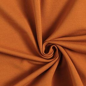 Molleton coton léger uni – caramel, 