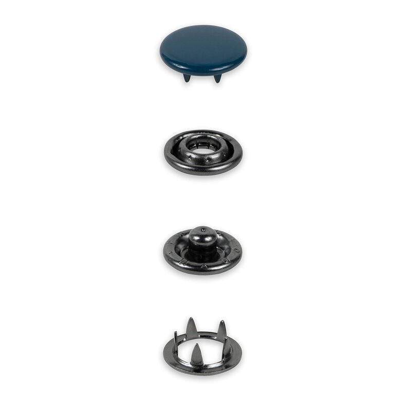 Boutons pression en jersey [12 mm] | Prym – bleu marine,  image number 2