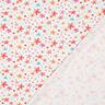 GOTS Jersey coton Fleurs colorées Impression numérique | Poppy Fabrics – blanc/abricot,  thumbnail number 4