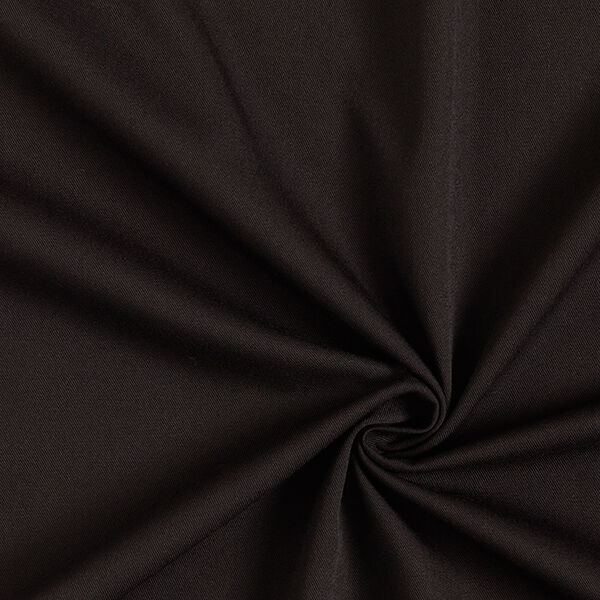 Tissu pour pantalon viscose mélangée Uni – noir,  image number 1