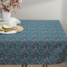 Tissu en coton Cretonne Vrilles de fleurs – pétrole/taupe clair,  thumbnail number 7
