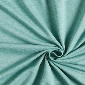 French Terry chiné fin – vert/gris, 
