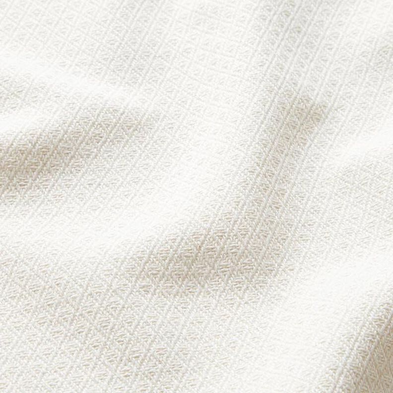Tissu de décoration Jacquard Petits losanges – écru,  image number 2