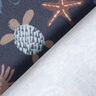 Jersey coton Jolies créatures marines Impression numérique | Poppy Fabrics – bleu nuit,  thumbnail number 4