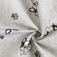 Tissu de décoration Canvas Bouledogue – gris,  thumbnail number 3