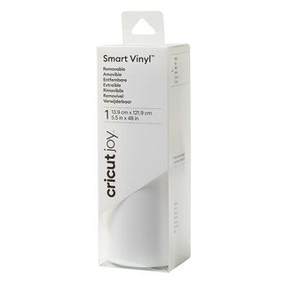 Film vinyle Cricut Joy Smart mat [ 13,9 x 121,9 cm ] – blanc, 