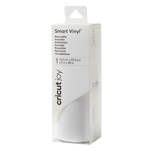 Film vinyle Cricut Joy Smart mat [ 13,9 x 121,9 cm ] – blanc,  image number 1