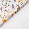 Tissu de décoration Sergé coton Fleurs sauvages – ivoire/lilas,  thumbnail number 4