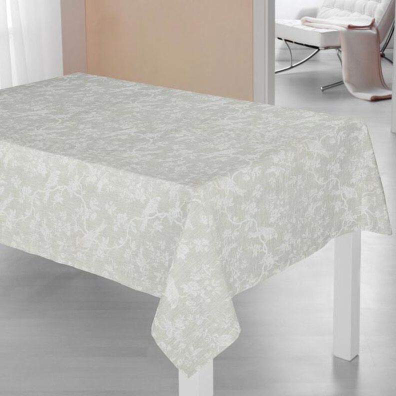 Lin de décoration Oiseaux – blanc,  image number 6