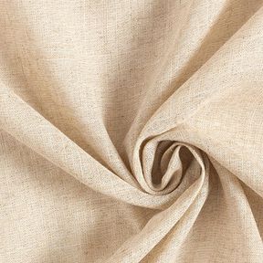Tissu de décoration Voile Lurex – nature/or, 