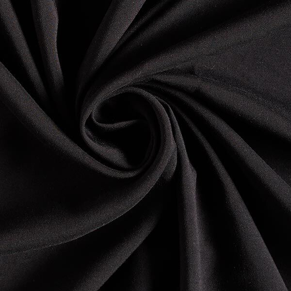 Tissu en viscose tissé Fabulous – noir,  image number 2