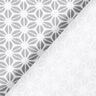 Jersey coton Motif floral abstrait – écru/gris,  thumbnail number 4
