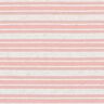 Jersey viscose Rayures pailletées irrégulières – écru/rosé,  thumbnail number 1
