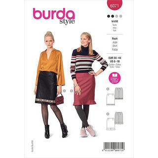 Jupe, Burda 6071 | 34-44, 