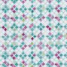 Popeline coton Motif de carrelage oriental Impression numérique – eucalyptus/raisin,  thumbnail number 1