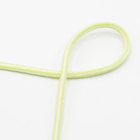 Cordon en coton bicolore [Ø 8 mm] – vert pomme, 