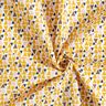Tissu en coton Cretonne mini-triangles – rose clair/jaune curry,  thumbnail number 3