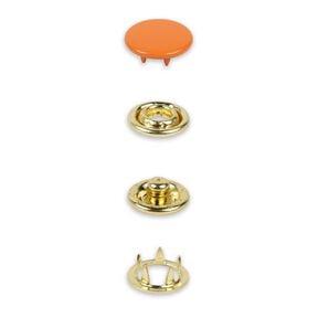 Boutons pression en jersey [12 mm] | Prym – orange, 